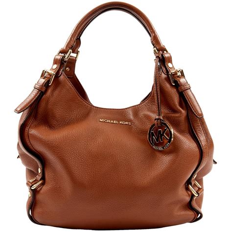 tan leather michael kors purse|genuine leather Michael Kors purses.